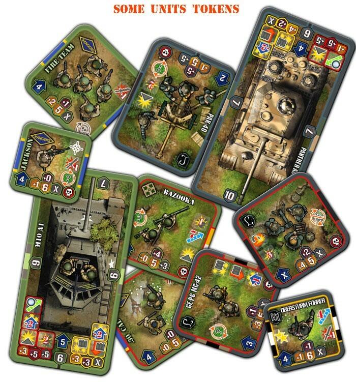 Heroes of Normandie Tuiles