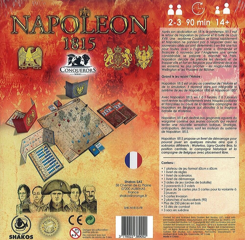 Napoléon 1815 Back