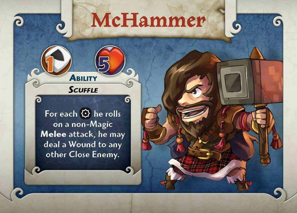 Arcadia Quest: McHammer Fiche