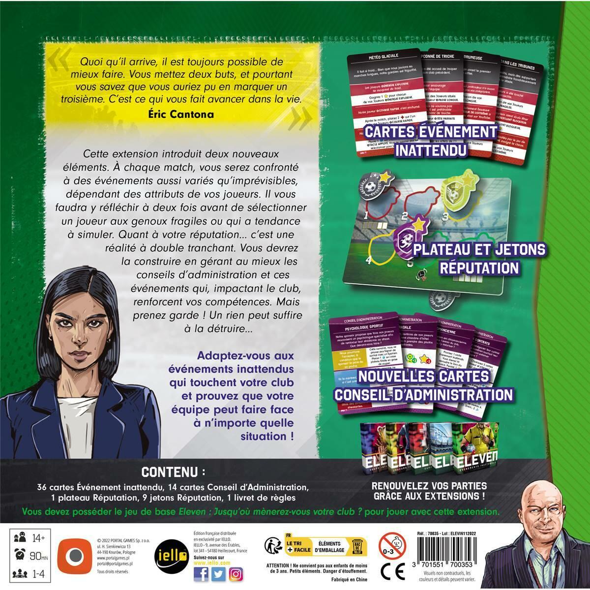 Eleven: Évènements Inattendu Back