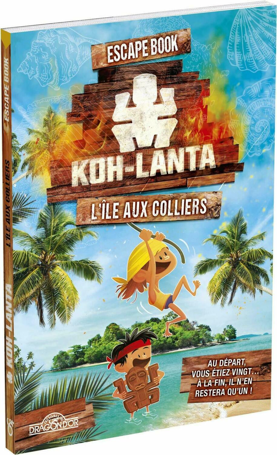 Escape Book: Koh-Lanta - L'Île aux Colliers Cover 3d
