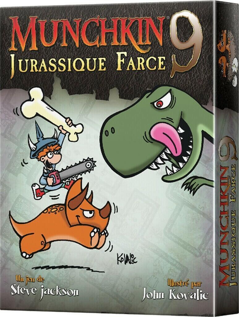 Munchkin 9: Jurassique Farce Cover 3d