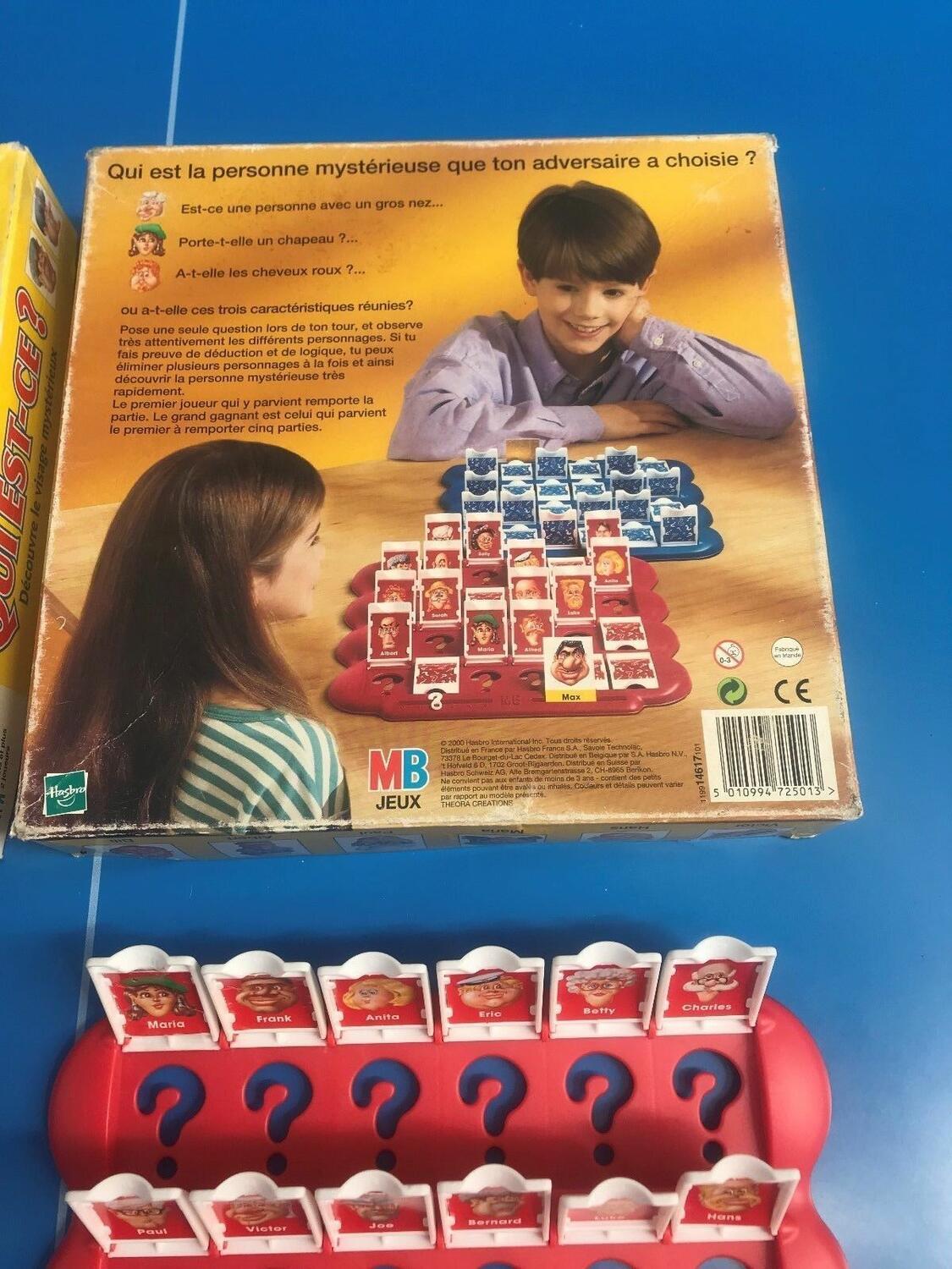 Qui Est-Ce ? 2000 Back