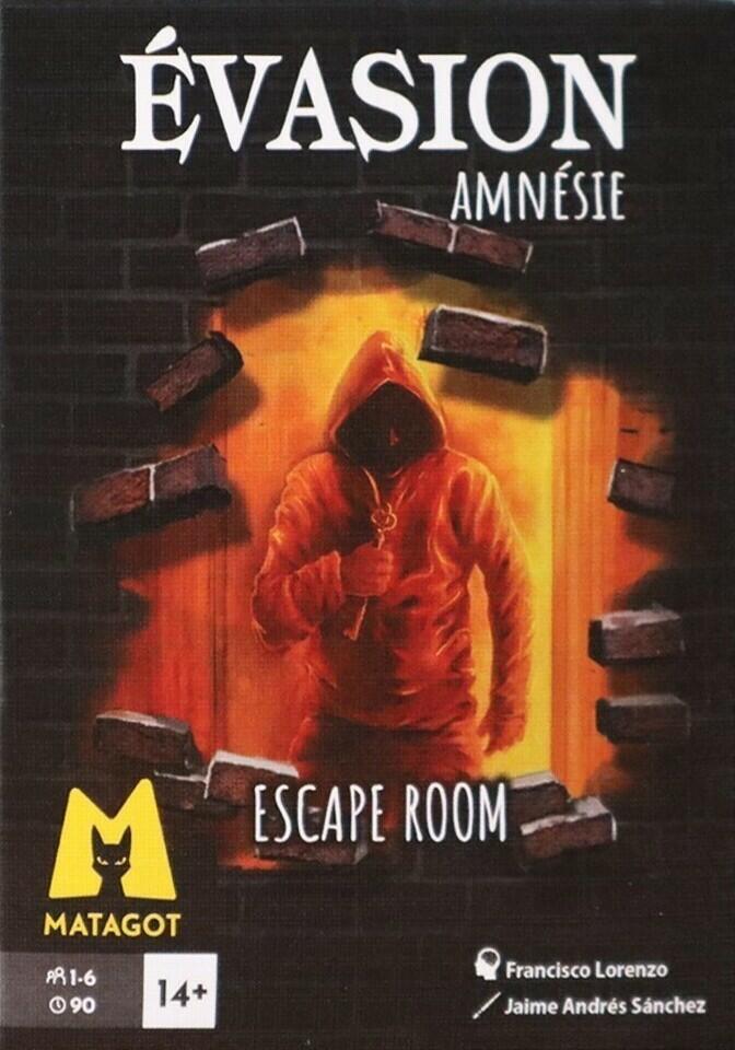 Escape Room: Evasion - Amnésie Cover