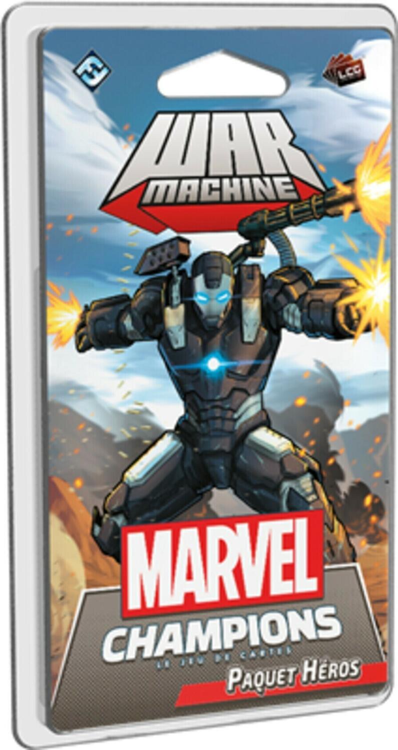 Marvel Champions: Le Jeu de Cartes - War Machine Cover 3d
