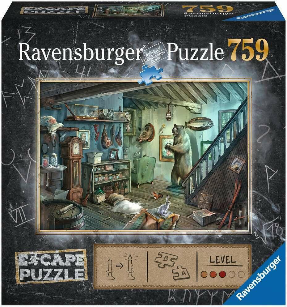 Escape Puzzle: La Cave de la Terreur Cover 3d
