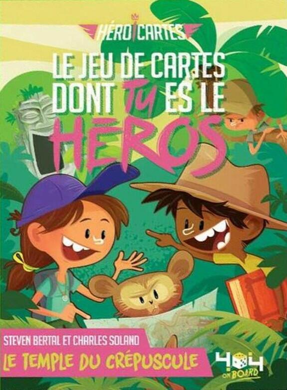 Héroi'Cartes: Le Temple du Crépuscule Cover