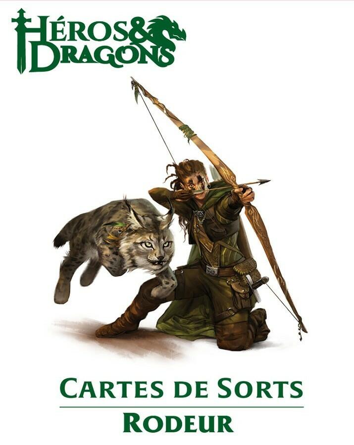 Héros & Dragons: Cartes de Sorts - Rôdeur Cover