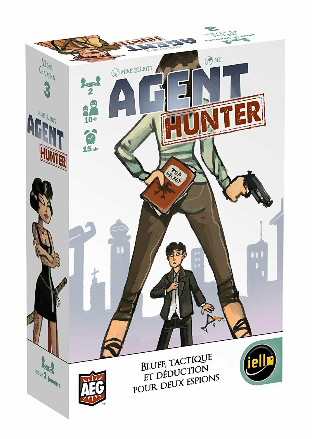 Agent Hunter Cover 3d
