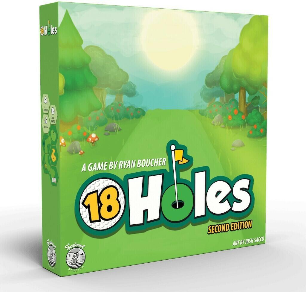 18 Holes Cover 3d