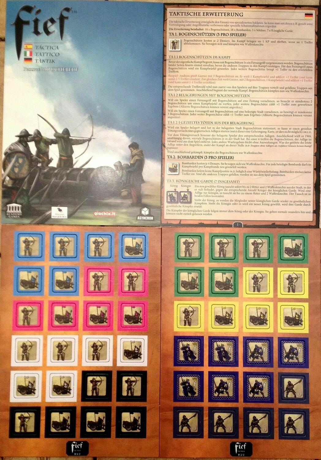 Fief: France 1429 - Tactique Eclate