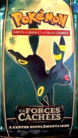 Pokémon: EX - Forces Cachées - Booster Cover