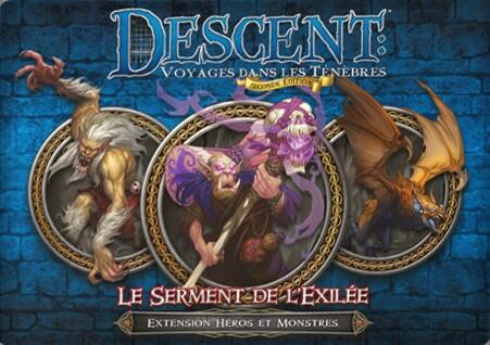 Descent: Voyages Dans les Ténèbres (Seconde Édition) - Le Serment de l’Exilée Cover