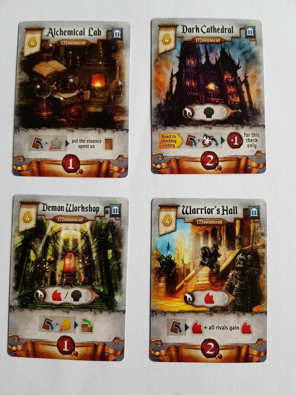 Res Arcana: Lux et Tenebrae Cartes