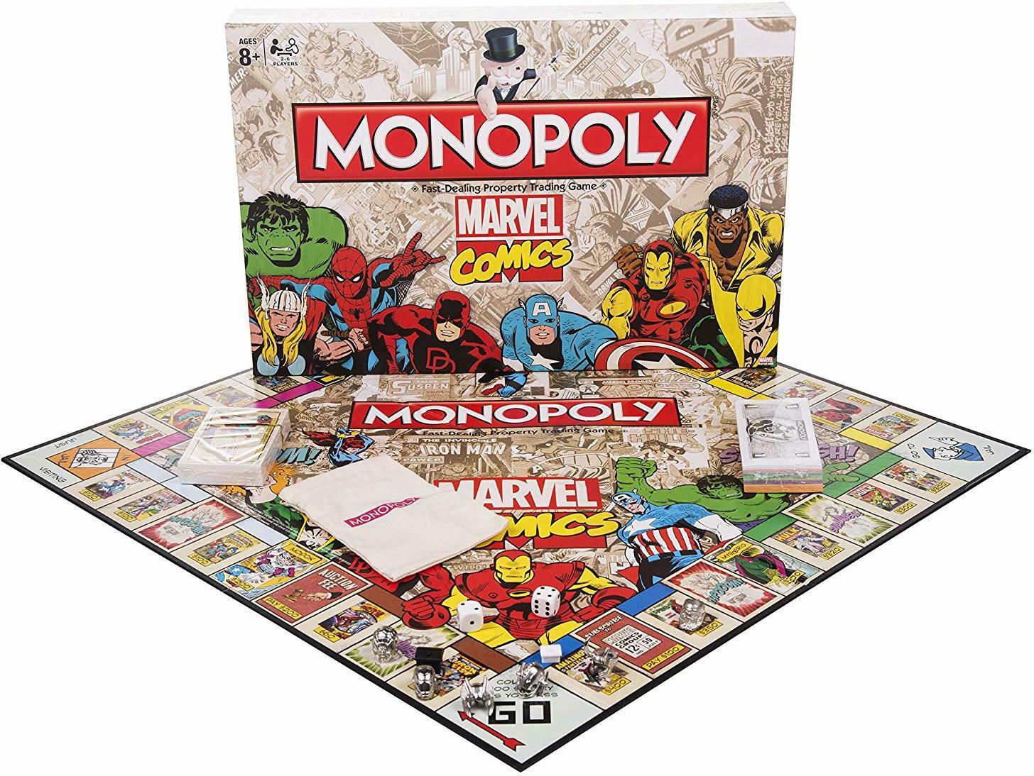 Monopoly: Marvel Comics Eclate