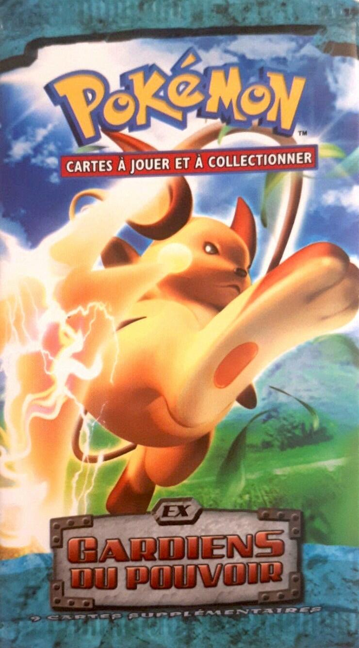 Pokémon: EX - Gardiens du Pouvoir - Booster Cover