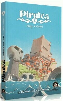 Pirates: Livre 2 - La BD Dont Vous Êtes le Héros ! Cover 3d