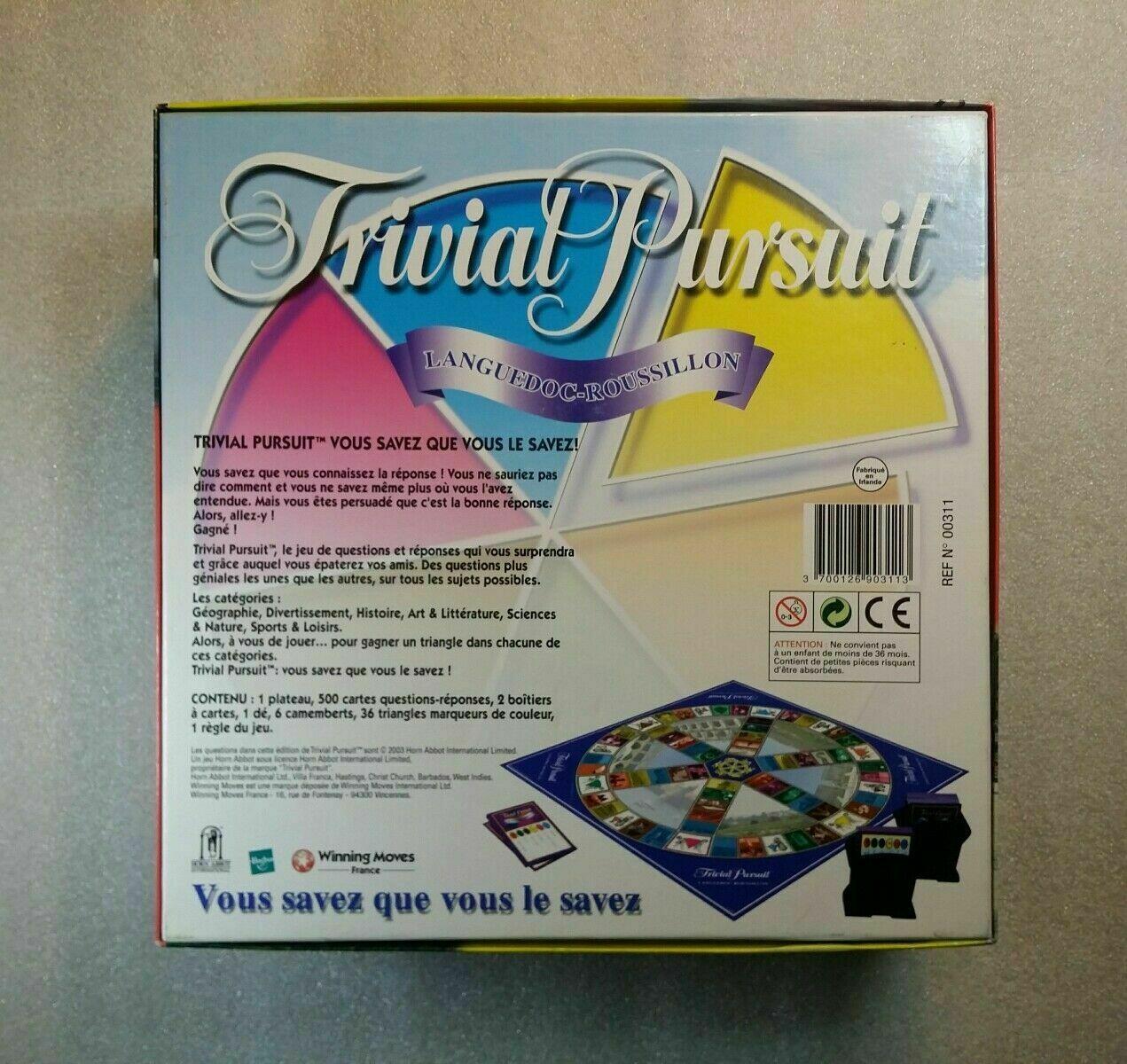 Trivial Pursuit: Languedoc-Roussillon Back