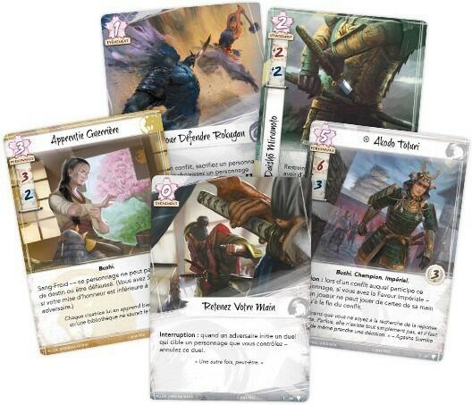 La Légende des Cinq Anneaux: Le Jeu de Cartes - Les Enfants de l’Empire Cartes