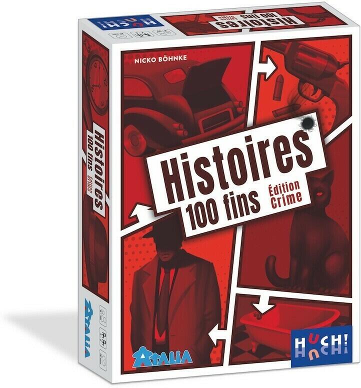 Histoires 100 Fins: Crime Cover 3d