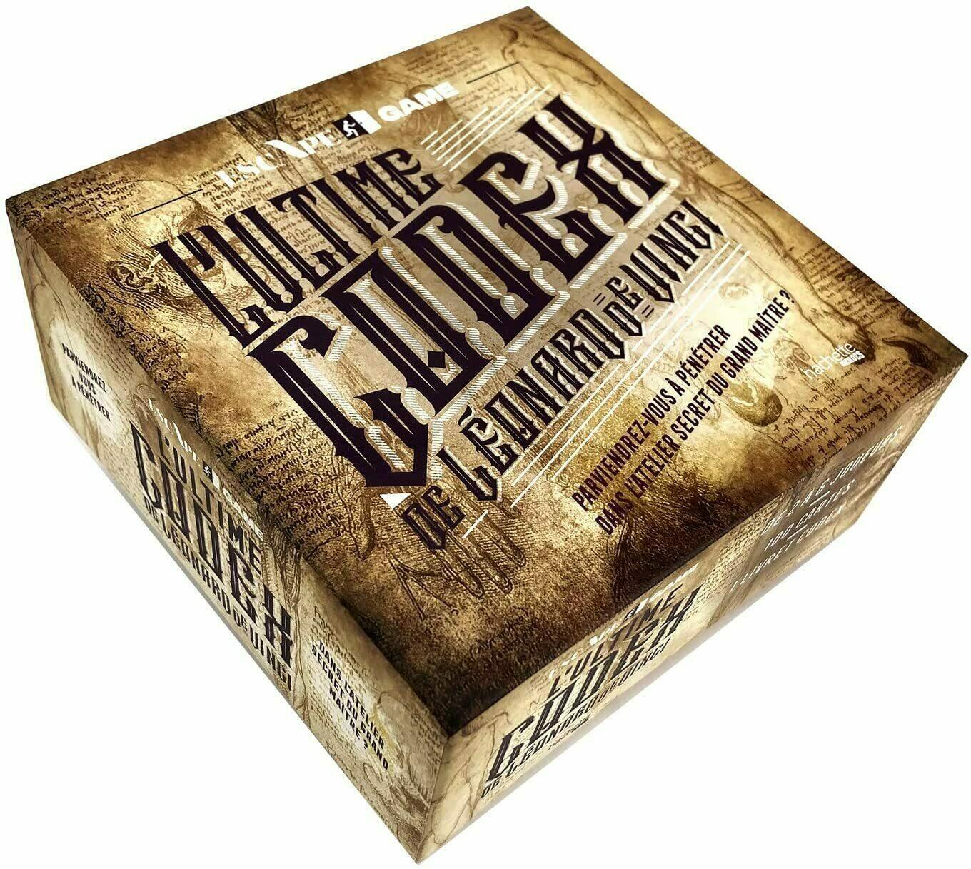 Escape Game: L'Ultime Codex de Léonard de Vinci Cover 3d