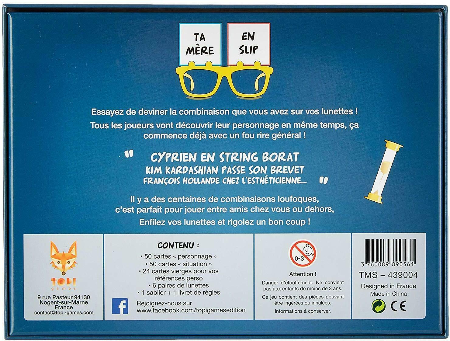 Ta Mère en Slip Back