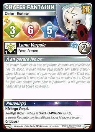 Krosmaster: Saison 04 - Outre-Tombe Carte