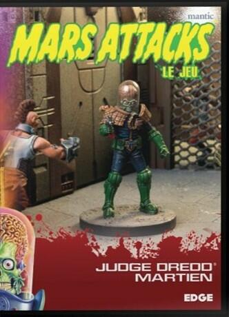 Mars Attacks: Le Jeu - Judge Dredd Martien Cover
