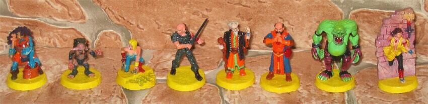 Dungeon Twister 2004 Figurines