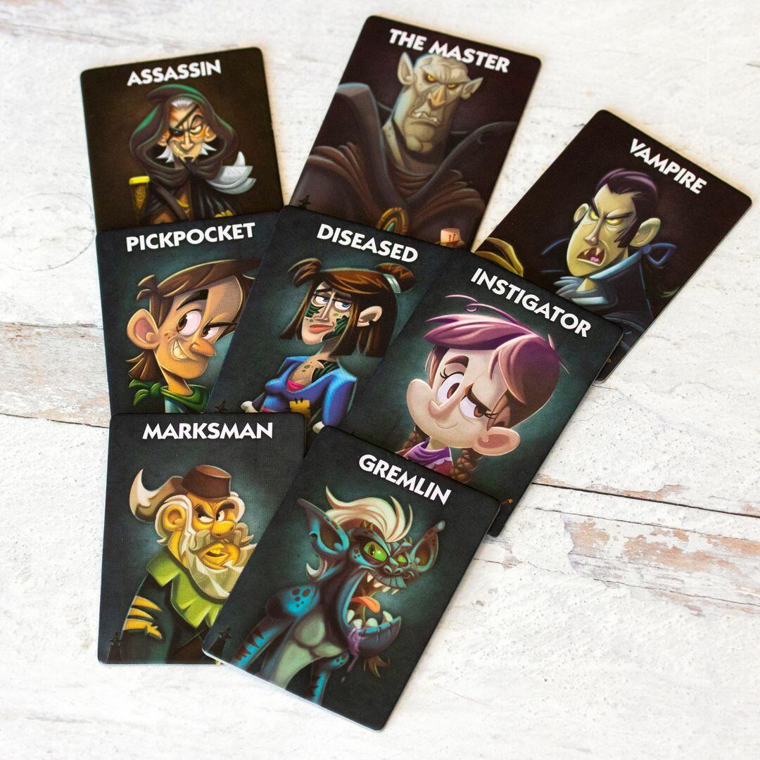 Vampire pour une Nuit Personnages