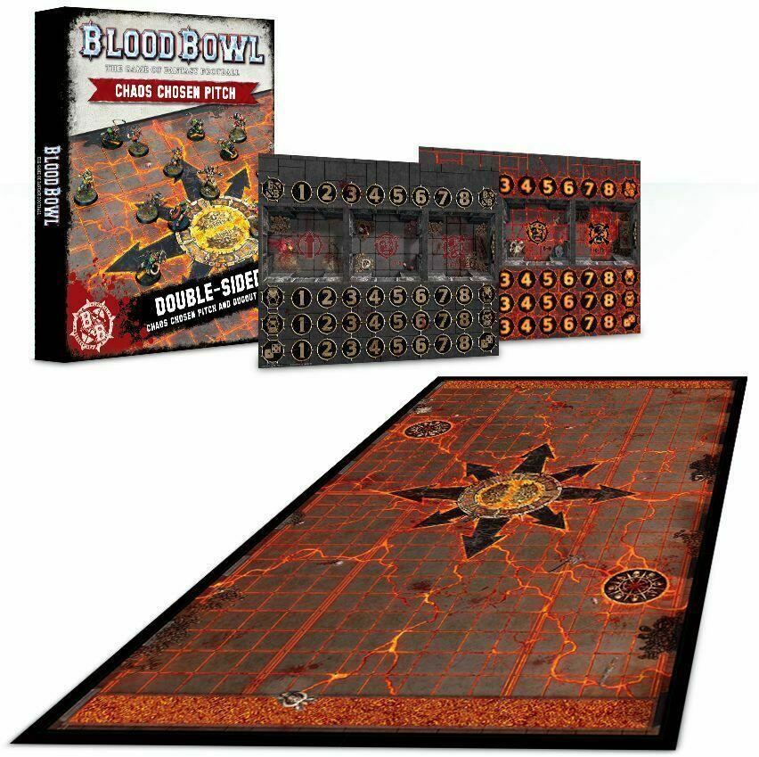 Blood Bowl: The Game of Fantasy Football - Chaos Chosen Pitch Eclate