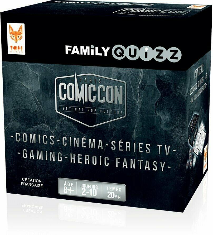 Family Quizz: Comic Con Cover 3d