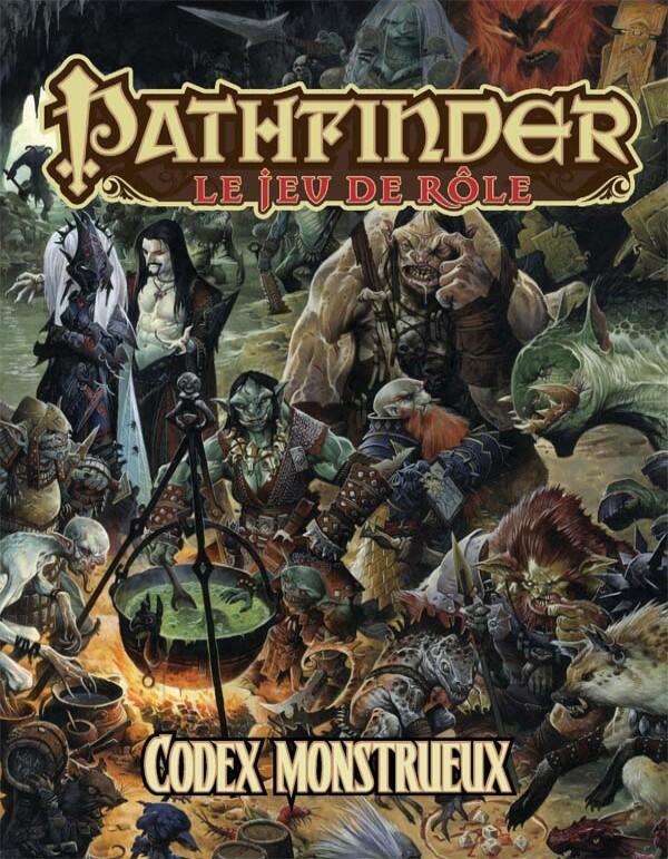 Pathfinder: Le Jeu de Rôle - Codex Monstrueux Cover