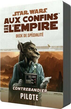 Star Wars: Aux Confins de l'Empire - Le Jeu de Rôle - Contrebandier Pilote Cover 3d