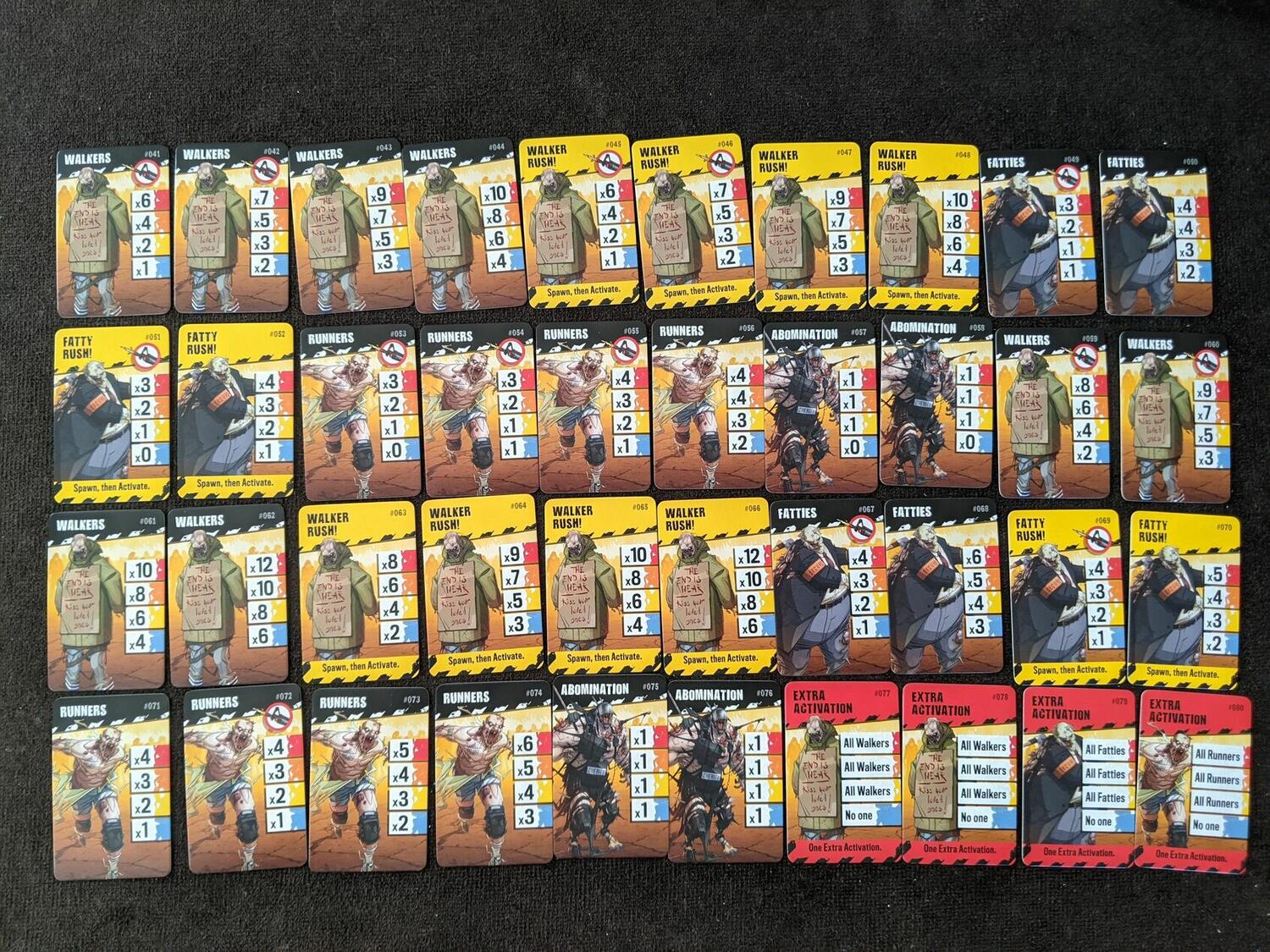 Zombicide: 2nd Édition - Fort Hendrix Cartes