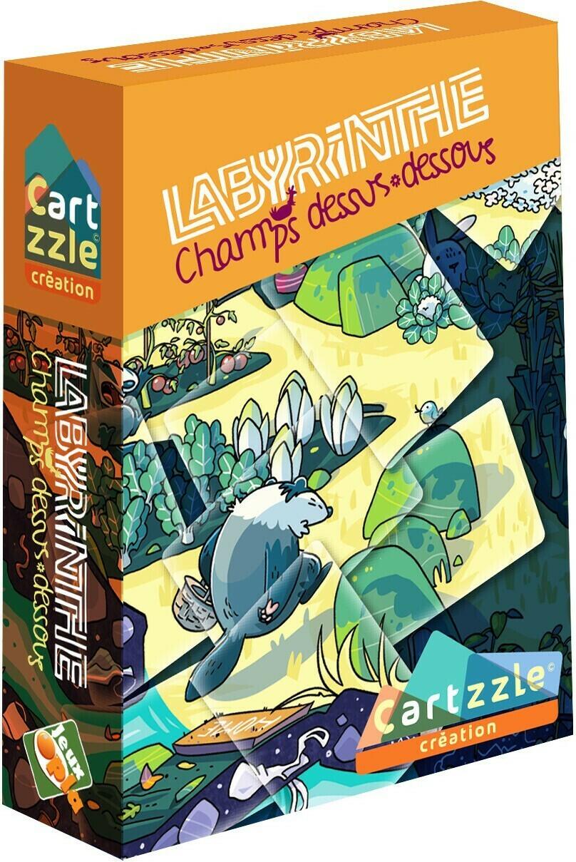 Cartzzle: Labyrinthe - Champs Dessus Dessous Cover 3d