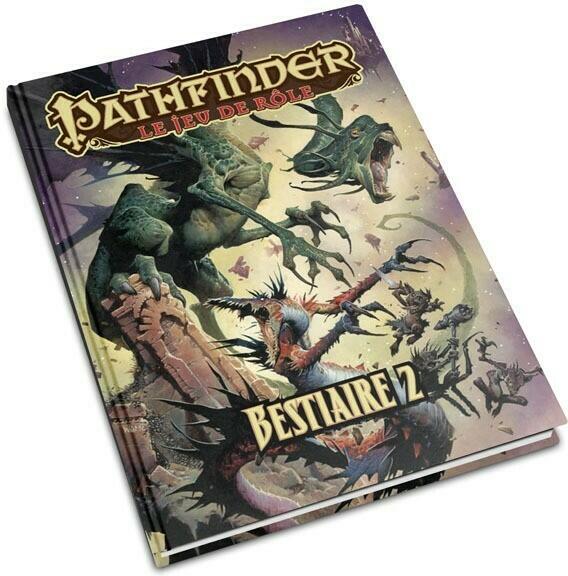 Pathfinder: Le Jeu de Rôle - Bestiaire 2 Cover 3d
