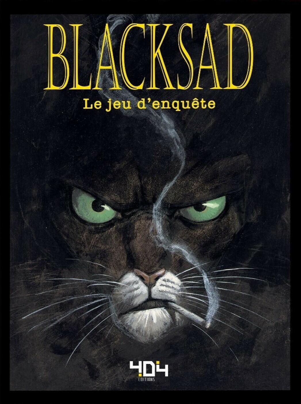 Blacksad: Le Jeu d'Enquête Cover