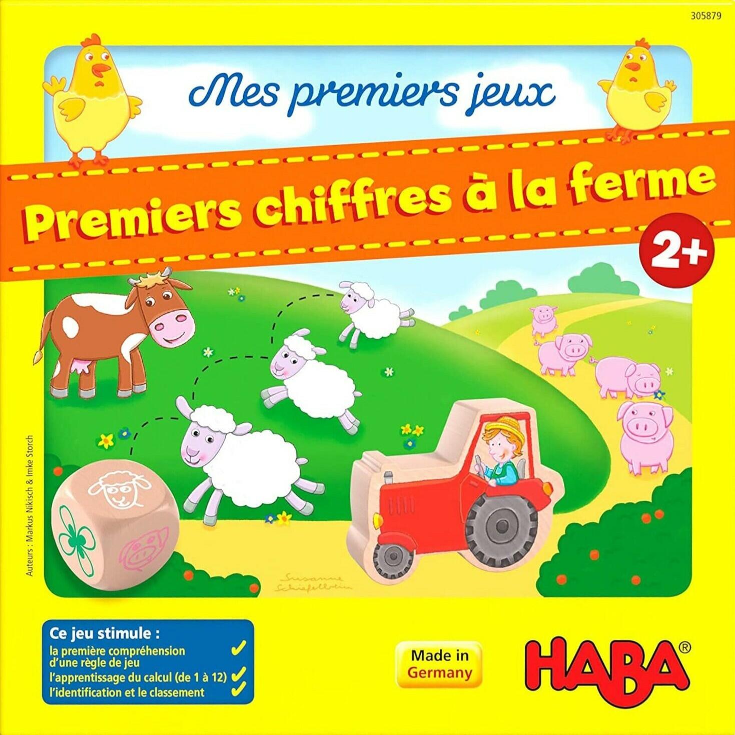 Mes Premiers Jeux: Premiers Chiffres à la Ferme Cover