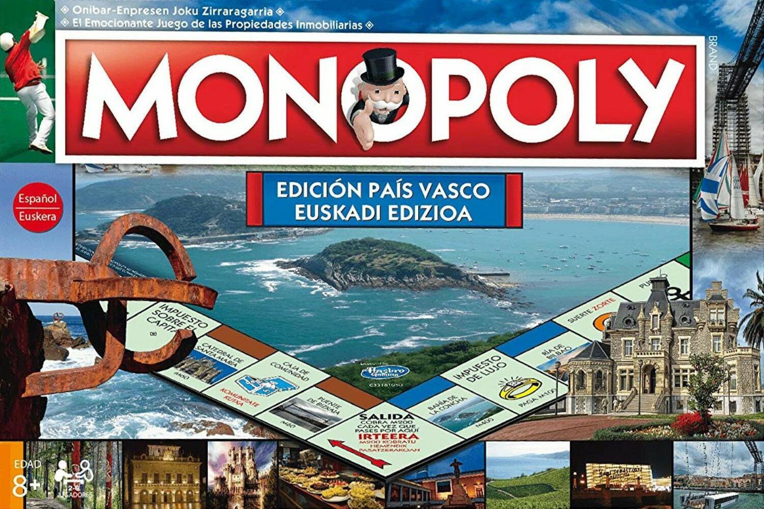 Monopoly: Edición País Vasco Euskadi Edizioa Cover