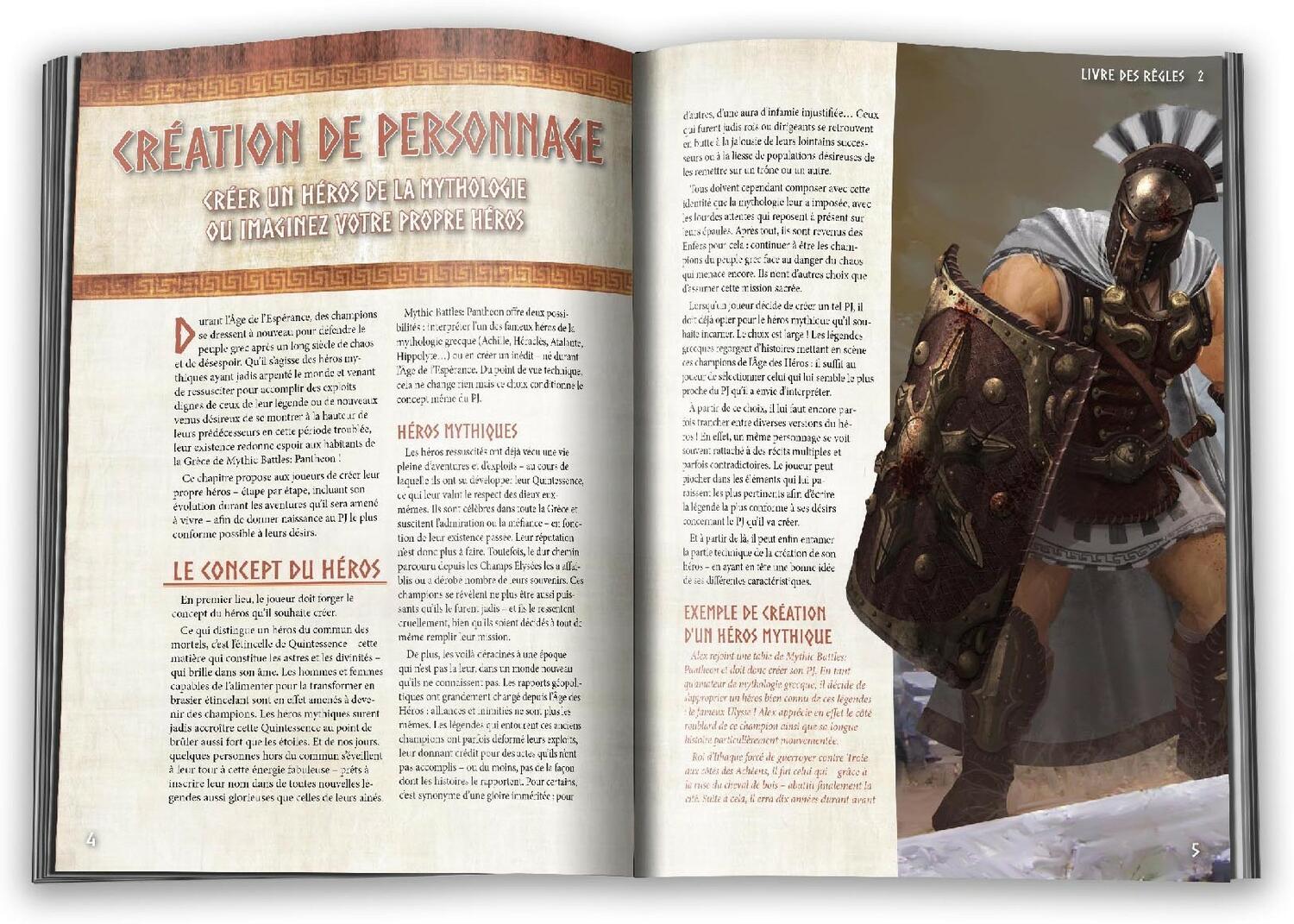 Mythic Battles: Pantheon - Le Jeu de Rôle Pages