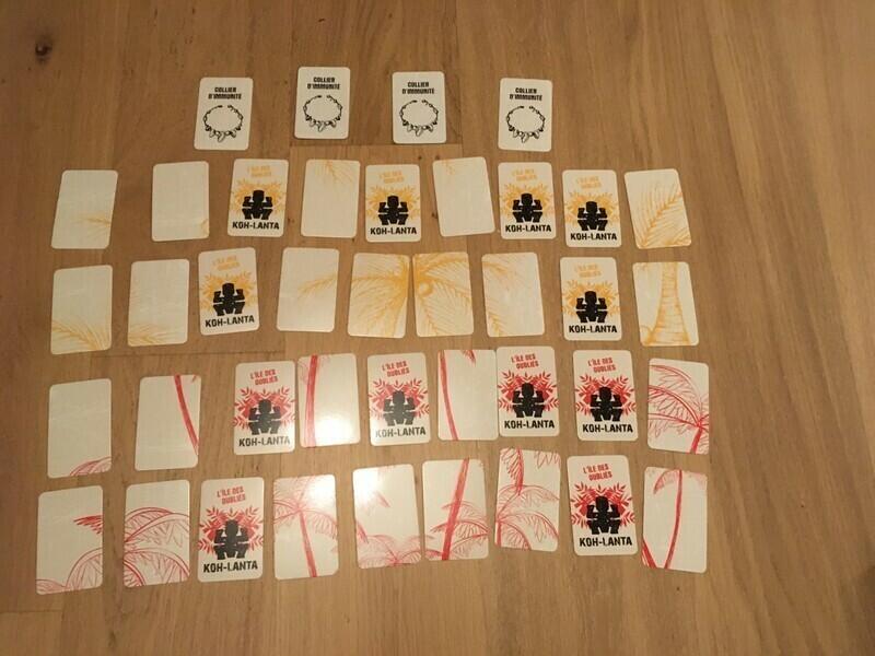 Escape Box: Koh Lanta - L'Île des Oubliés Cartes