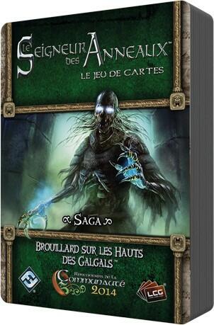 Le Seigneur des Anneaux: Le Jeu de Cartes - Brouillard sur les Hauts des Galgals Cover 3d