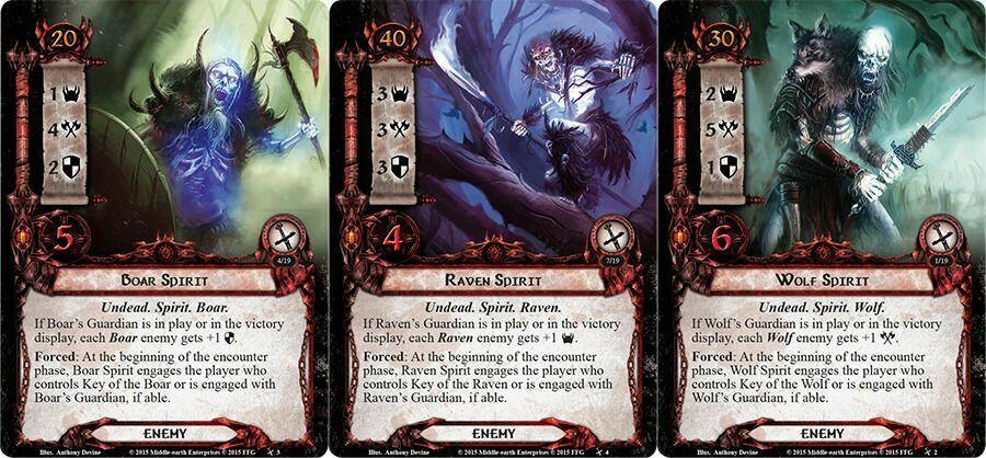 Le Seigneur des Anneaux: Le Jeu de Cartes - Deck Cauchemar - Les Trois Épreuves Cartes