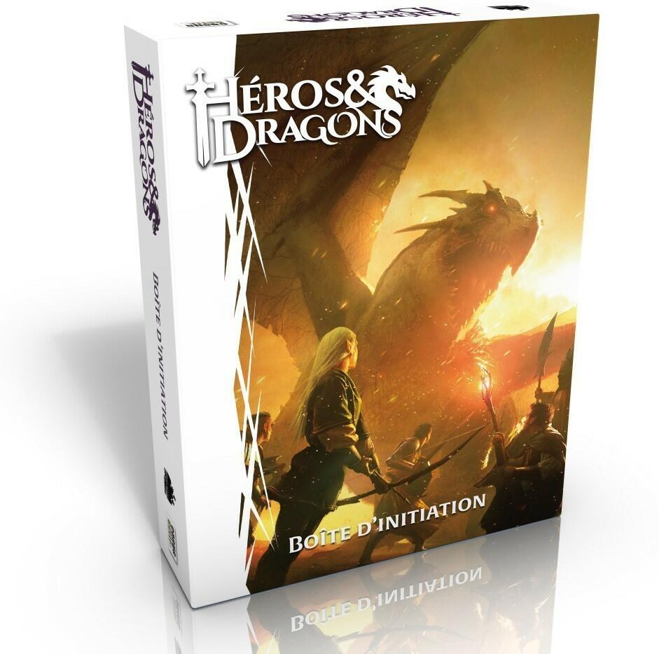 Héros & Dragons: Boîte d'Initiation Cover 3d