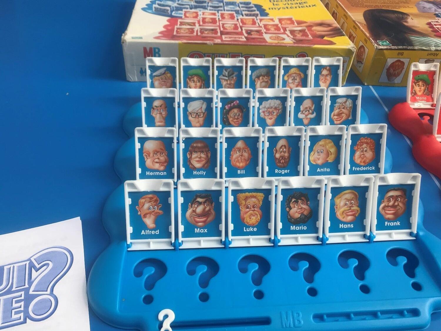 Qui Est-Ce ? 2000 Plateau