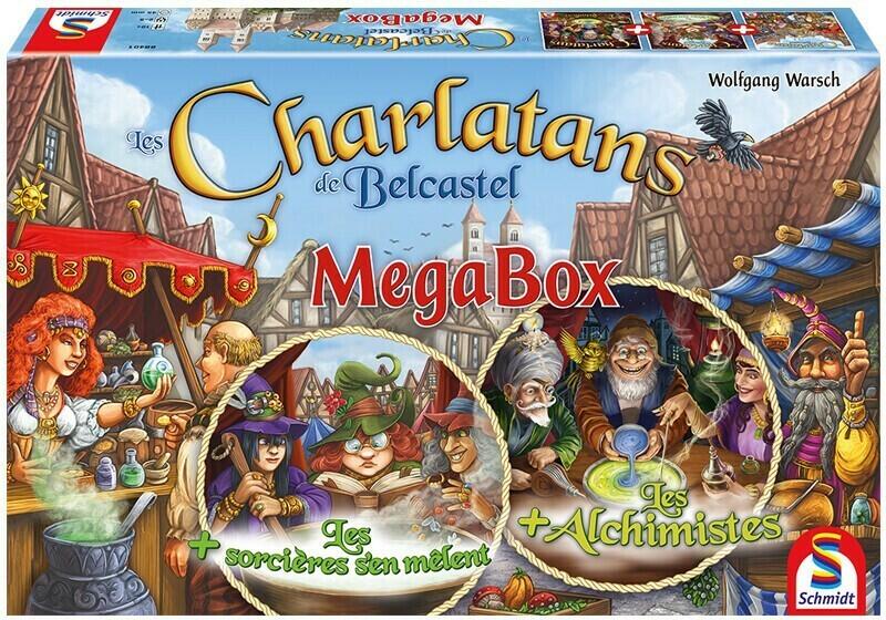 Les Charlatans de Belcastel: Mégabox Cover 3d