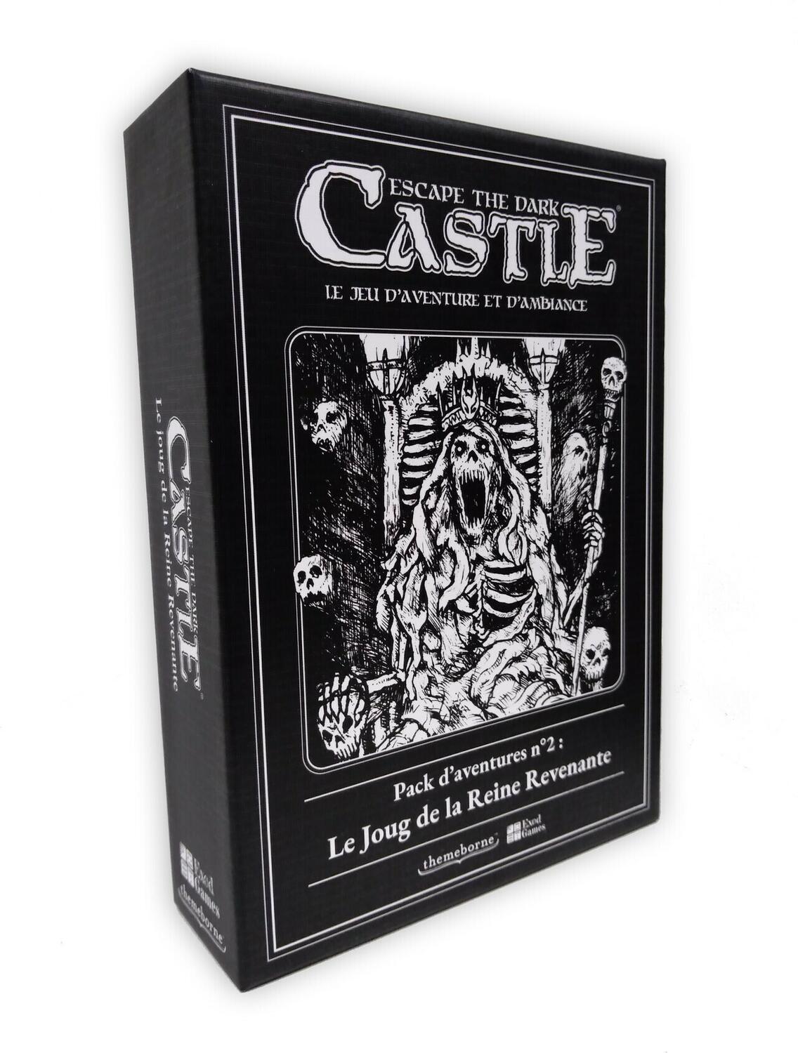 Escape the Dark Castle: Pack d'Aventures n°2 - Le Joug de la Reine Revenante Cover 3d