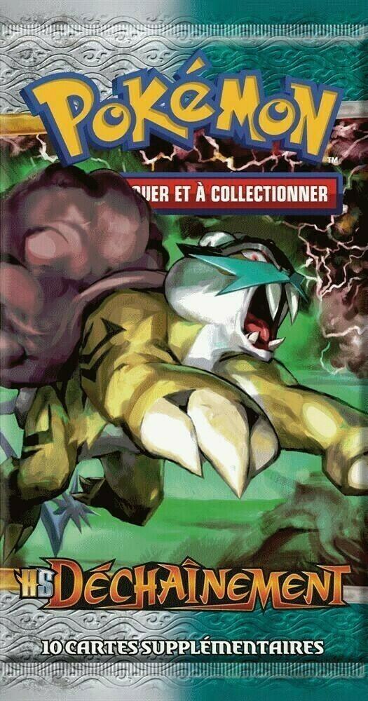 Pokémon: HeartGold & SoulSilver - HS Déchaînement - Booster Cover