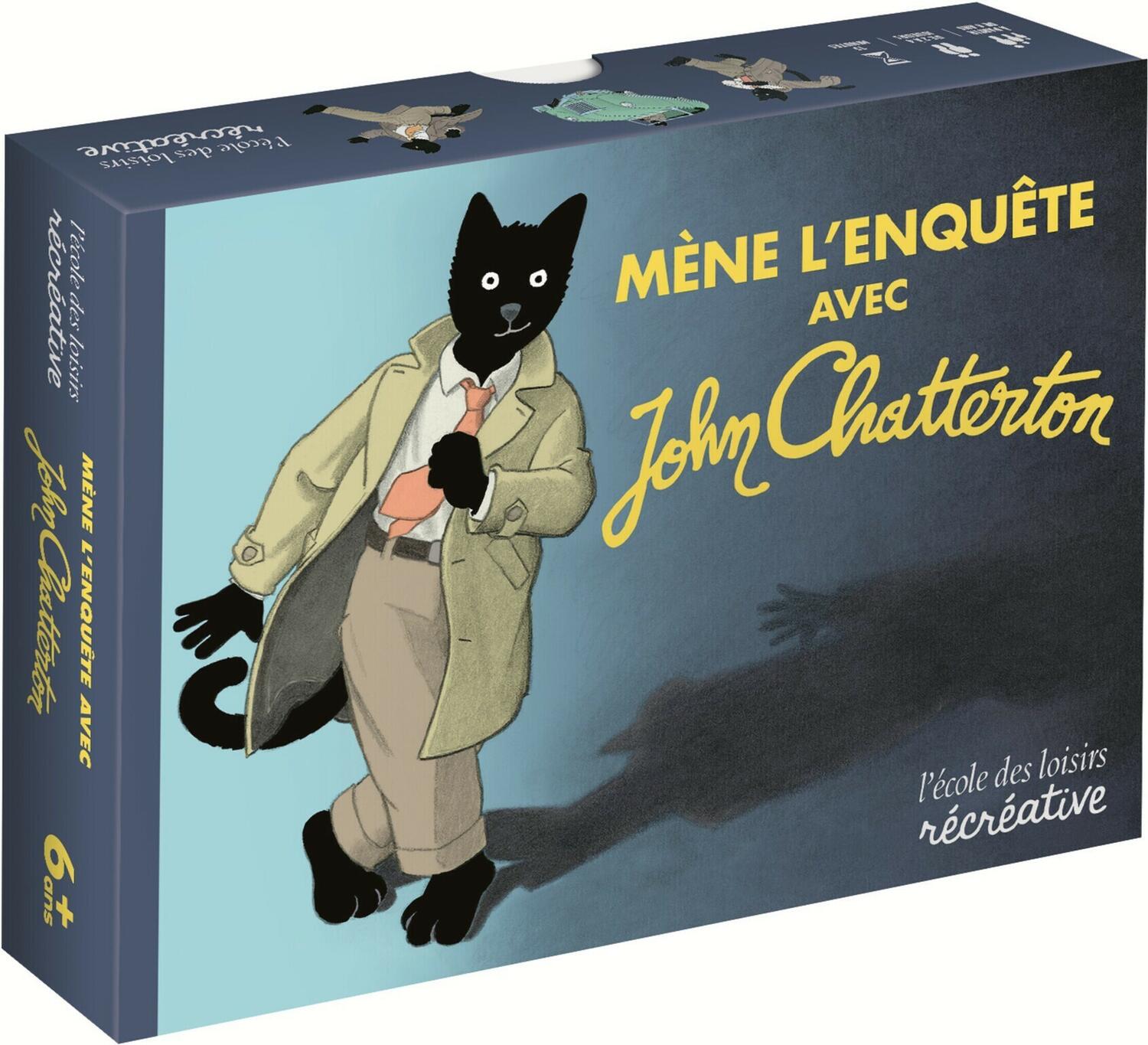Mène l'Enquête avec John Chatterton Cover 3d